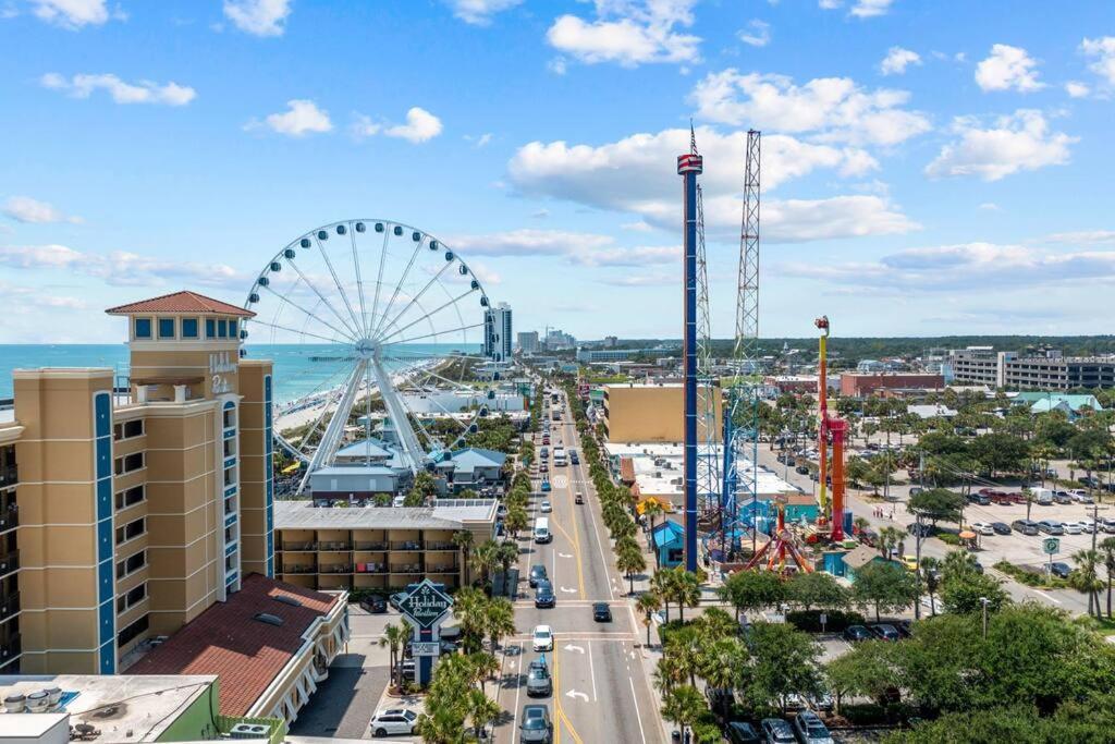 Oceanfront Romantic King Suite On The Boardwalk Myrtle Beach Exterior photo