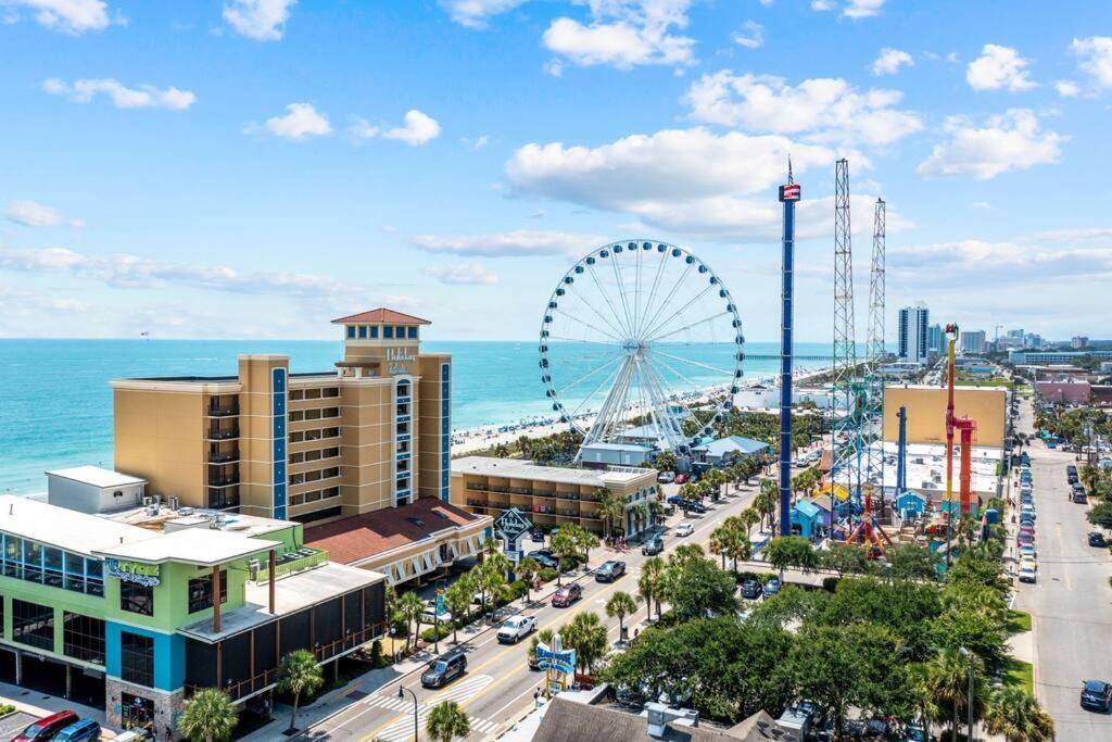 Oceanfront Romantic King Suite On The Boardwalk Myrtle Beach Exterior photo