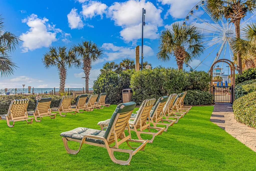 Oceanfront Romantic King Suite On The Boardwalk Myrtle Beach Exterior photo